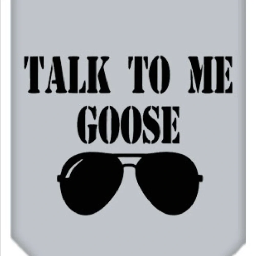 Talk To Me Goose Dog Bandana Small Large